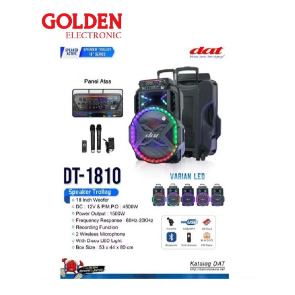 SPEAKER TROLLY DAT 1810 ECO