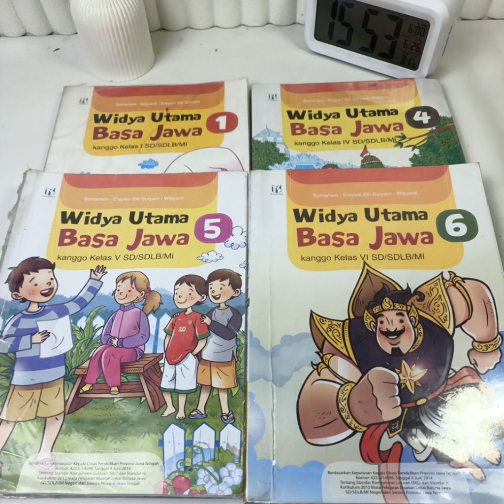 Buku Widya Utama Basa Jawa Kelas 1 2 3 4 5 6 SD MI