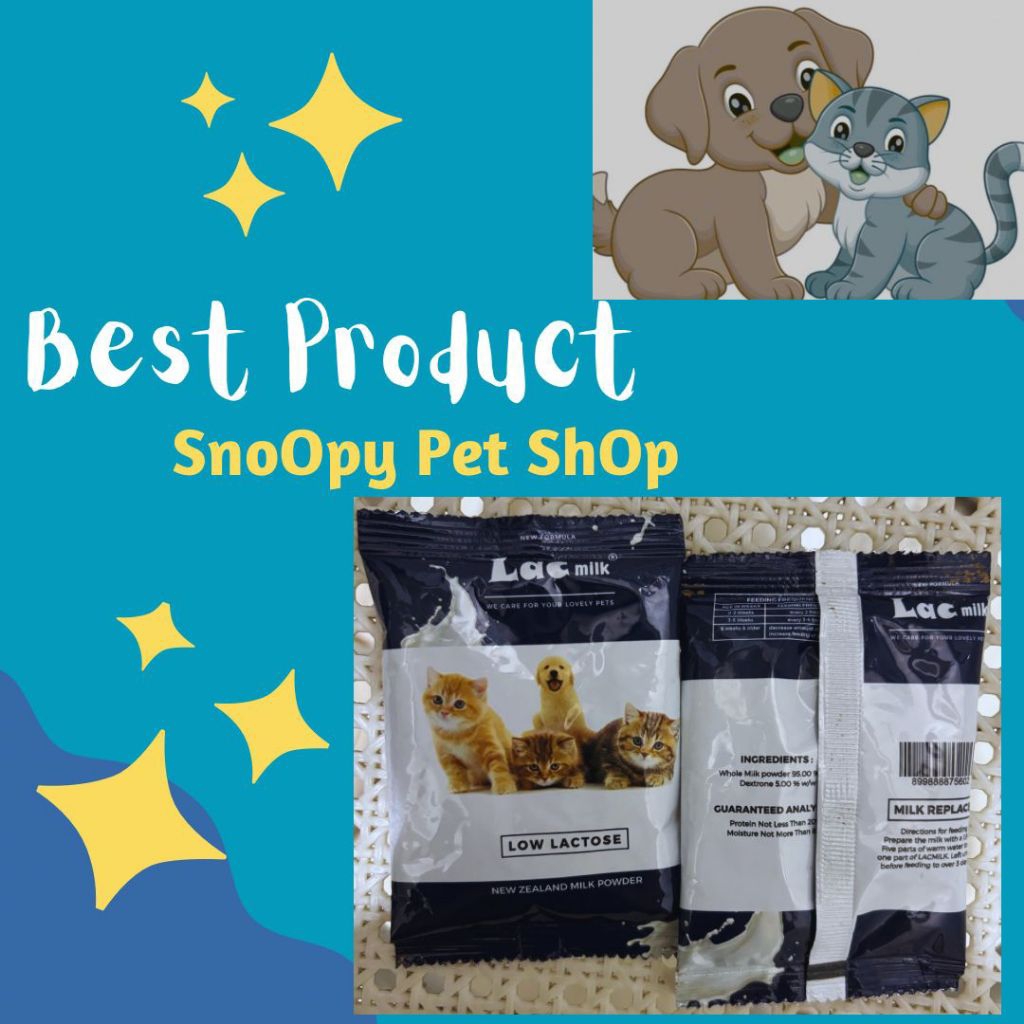 

LacMilk ECER 30gr / Susu Anjing dan Kucing