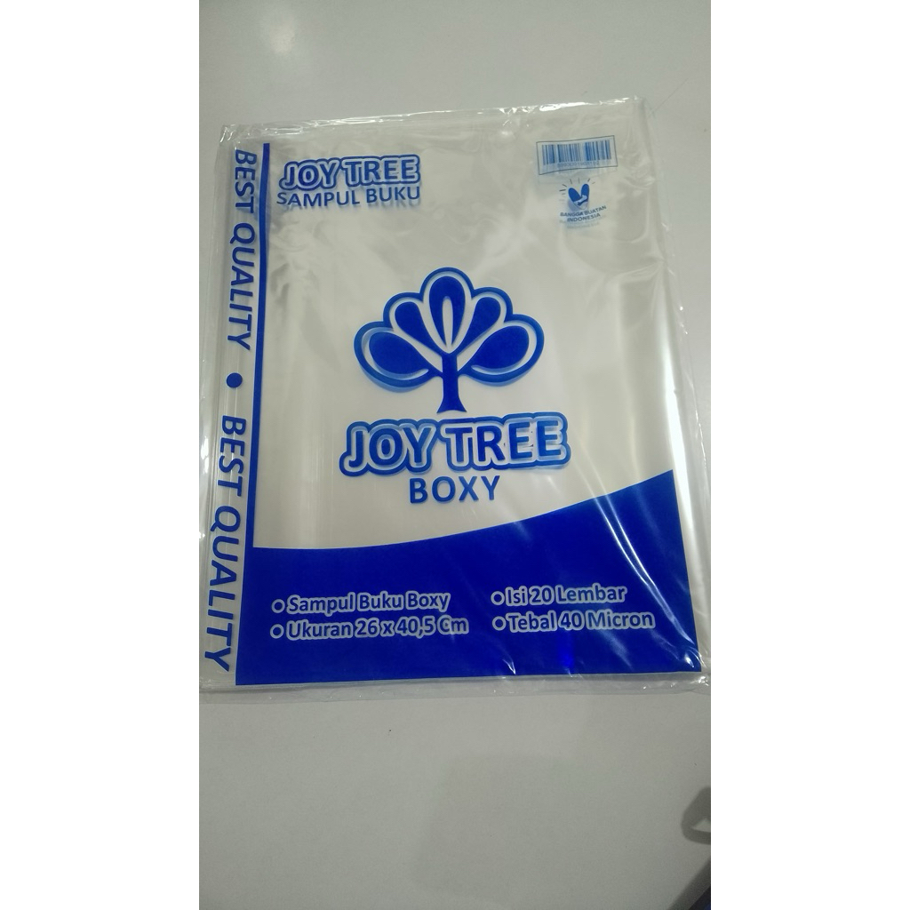 

(1 PAK) Sampul plastik OPP JOYTREE BOXY panjang isi 20 lembar