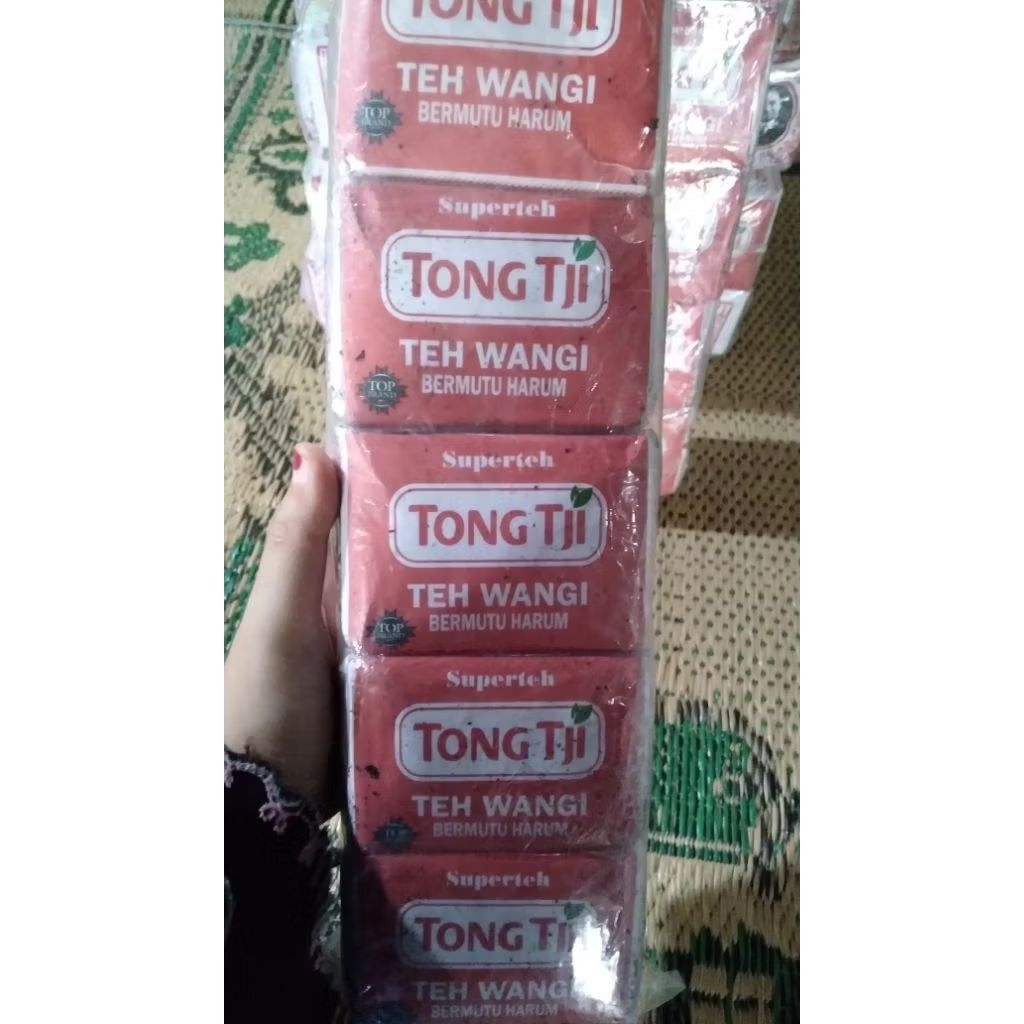 

Teh Tong Tji/teh wangi kemasan 80gr isi 5 pcs