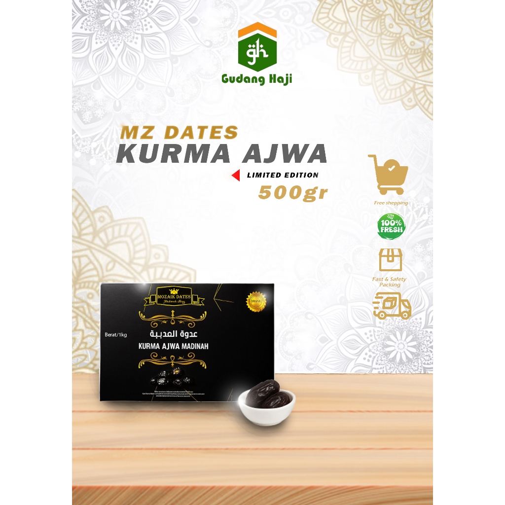 

Kurma Ajwa Mozaik Premium 500gr
