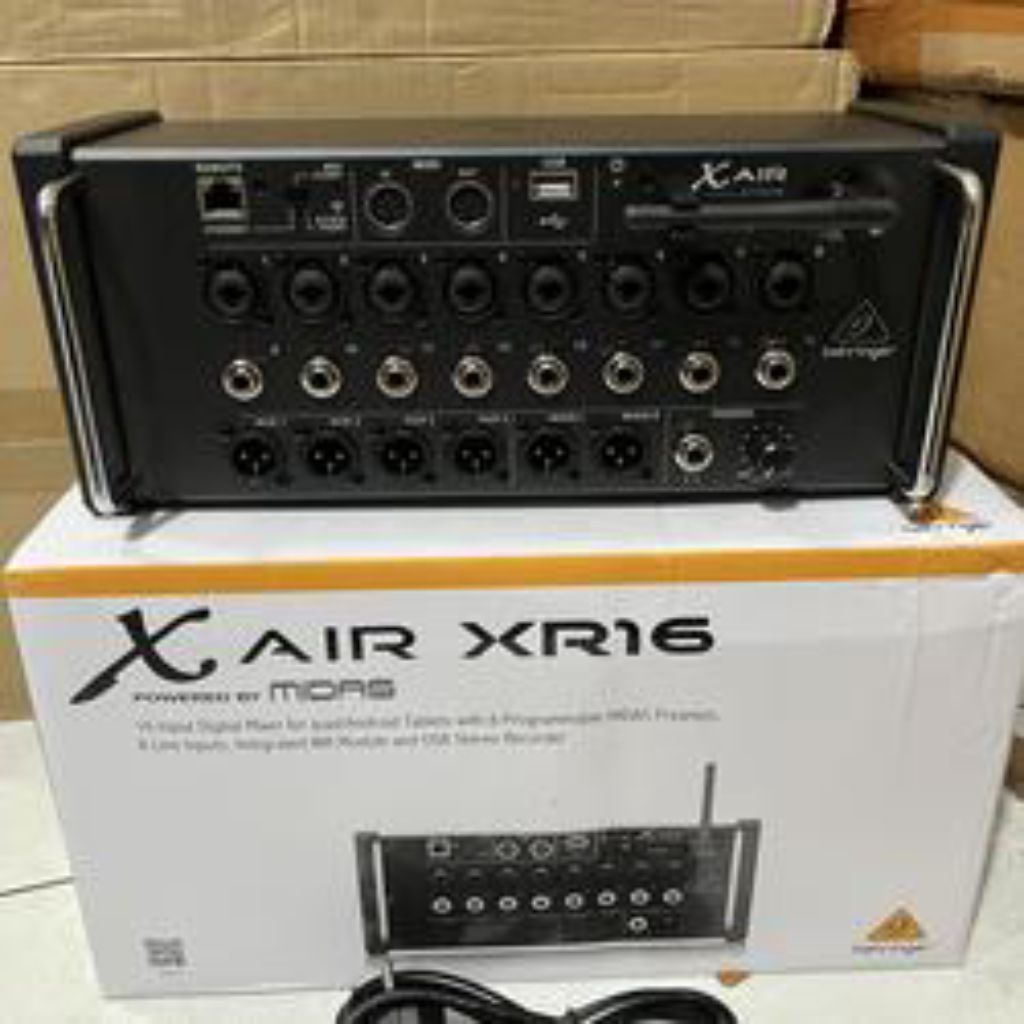 BEHRINGER XR16 DIGITAL MIXER AUDIO X AIR XR 16