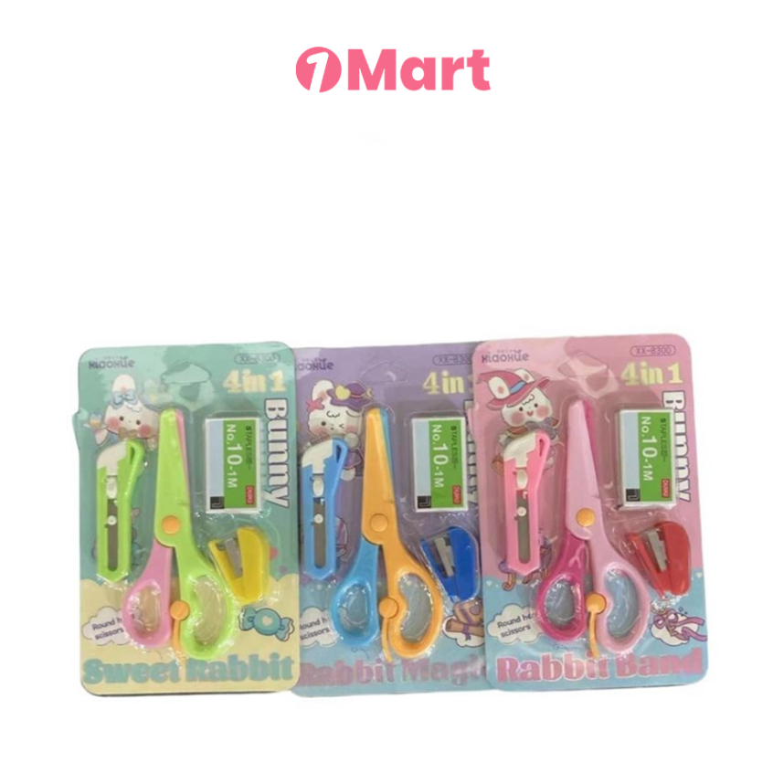 

1MART Set Alat Tulis 4in1 Karakter Bunny