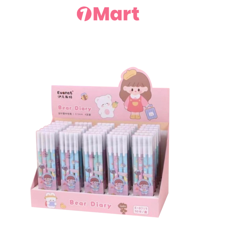

1MART Pulpen Gel Bear Diary – Evannst