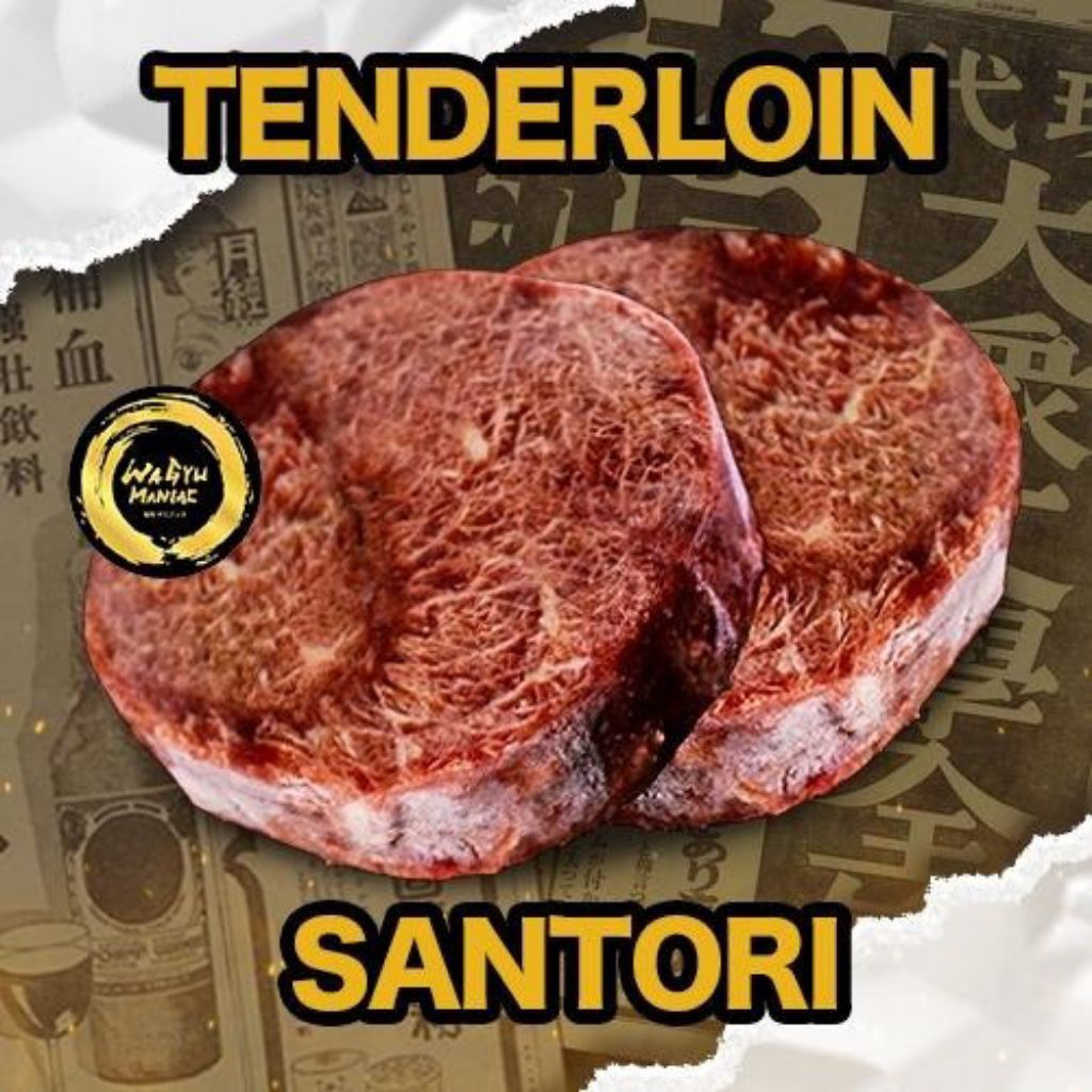 

WAGYU STEAK BEEF TENDERLOIN SANTORI