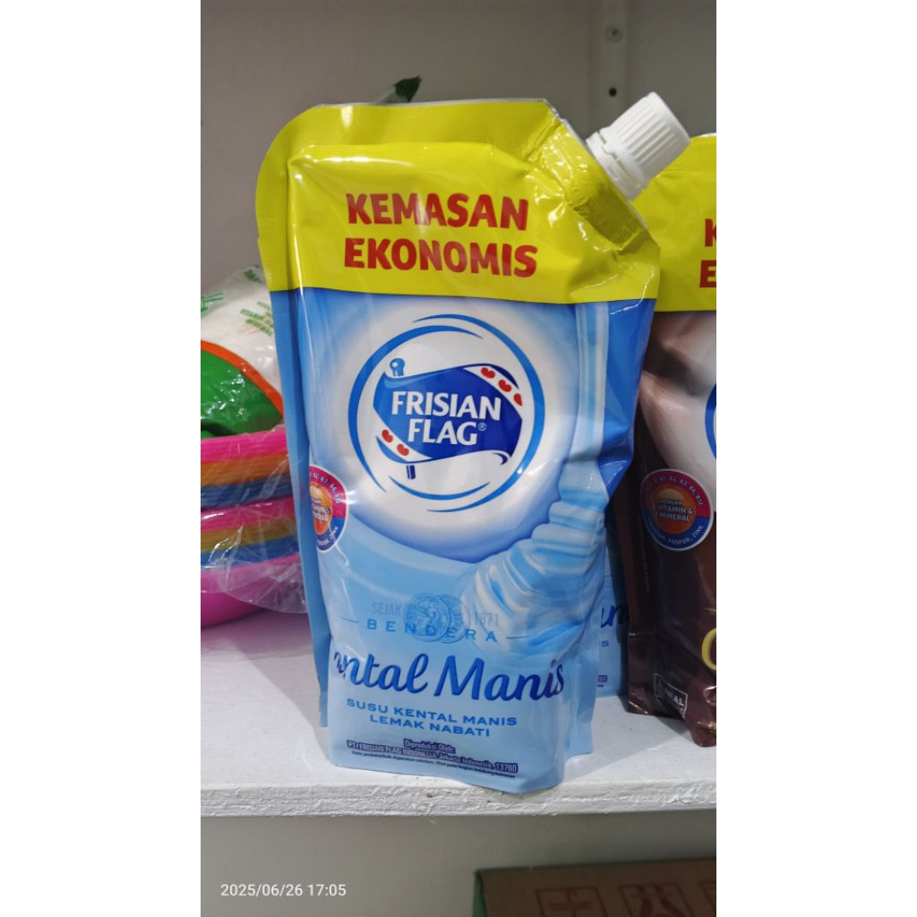 

Susu Kental Manis Frisian Flag 560g – Varian Cokelat & Original