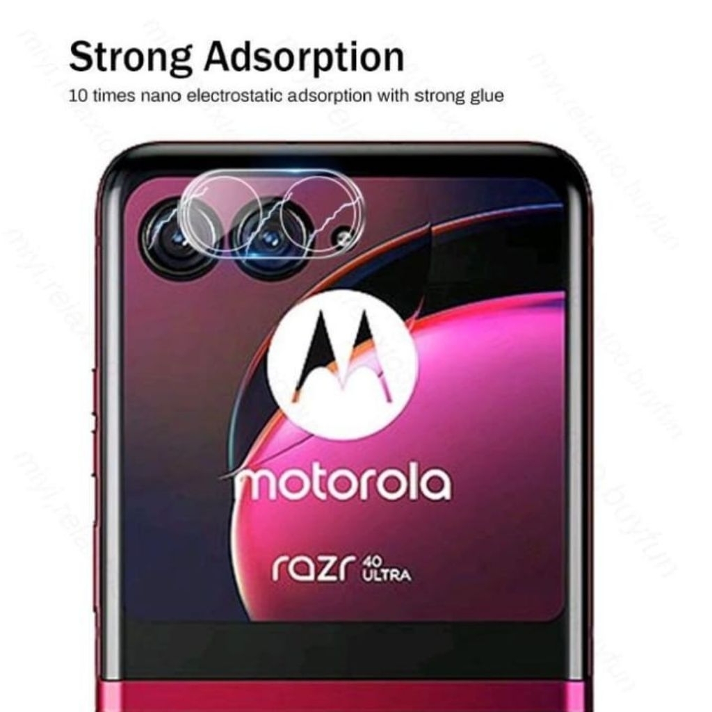 Motorola Razr 40 Ultra / 50 Ultra / 60 Ultra / Razr+ 2024 / Razr Ultra 2025 3D Camera Protector - Ra
