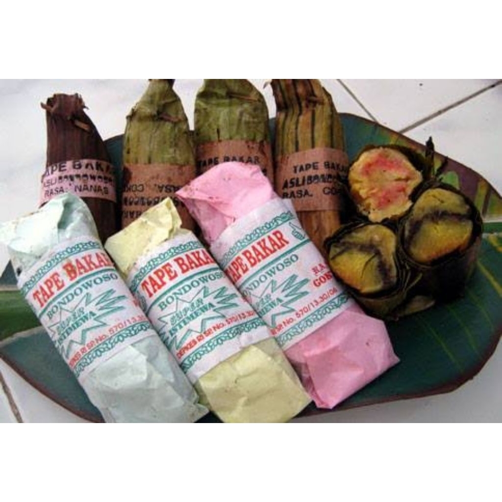 

TAPE SINGKONG MANIS BAKAR 100% ALAMI Rasa Original *Per Biji* KHAS BONDOWOSO