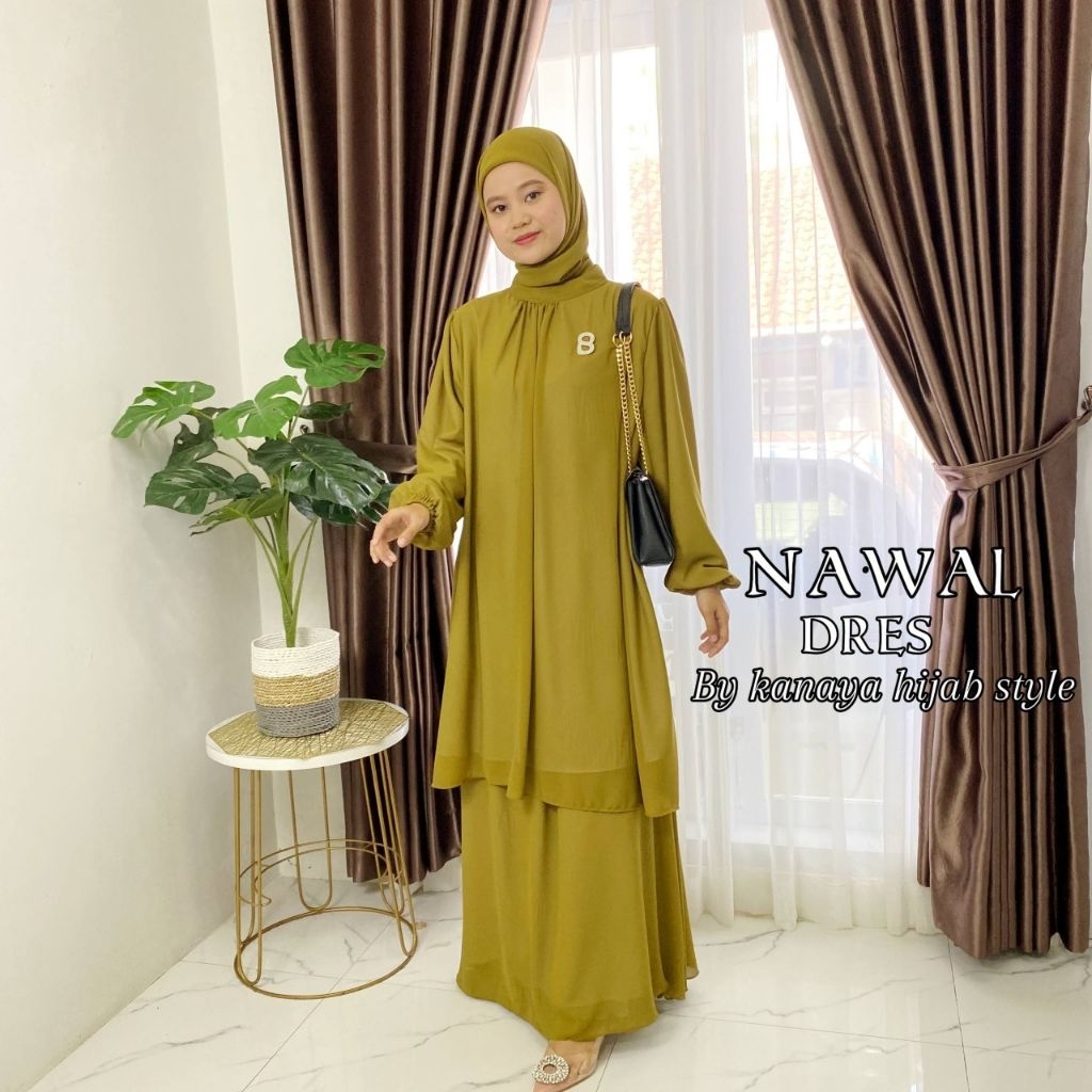 Baju kurung Malaysia free hijab Nawal one set baju melayu baju muslim hari raya By kanaya hijab styl