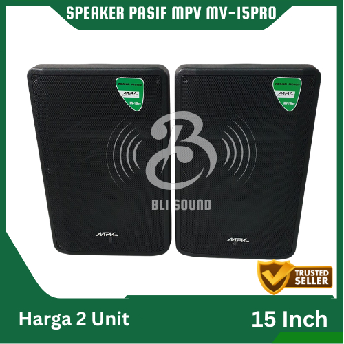 SPEAKER PASIF MPV MV-15PRO 15 INCH 15IN 15" FULL RAM ORIGINAL 2 UNIT