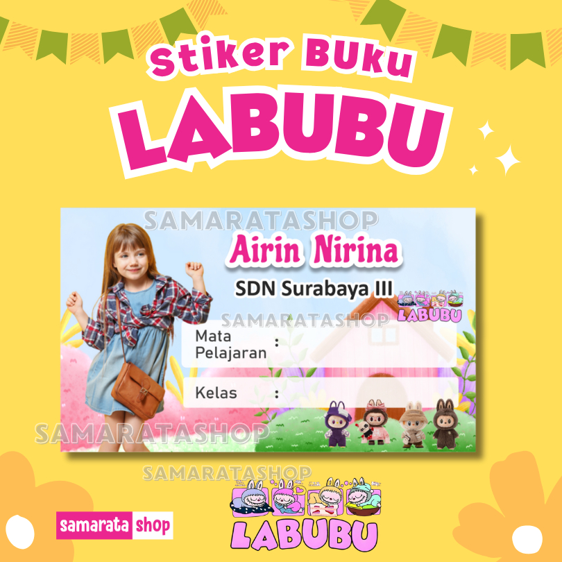 

Stiker Buku Pelajaran Labubu Stiker Buku Sekolah Free Foto Anak Model Labubu Popmart