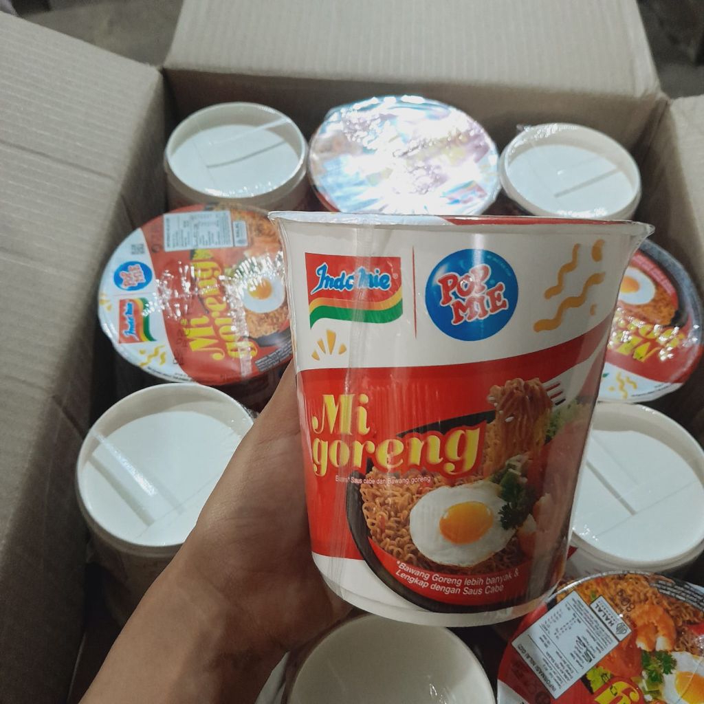 

Pop mie aneka varian/pop mie pedas/pop mie enak