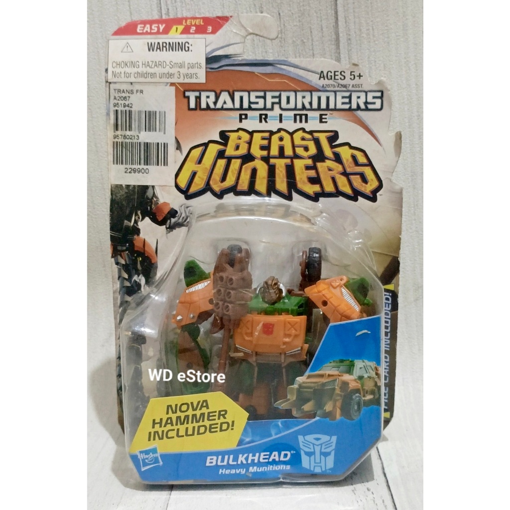 2012 Figure Hasbro Transformers Prime Beast Hunters, Bulkhead