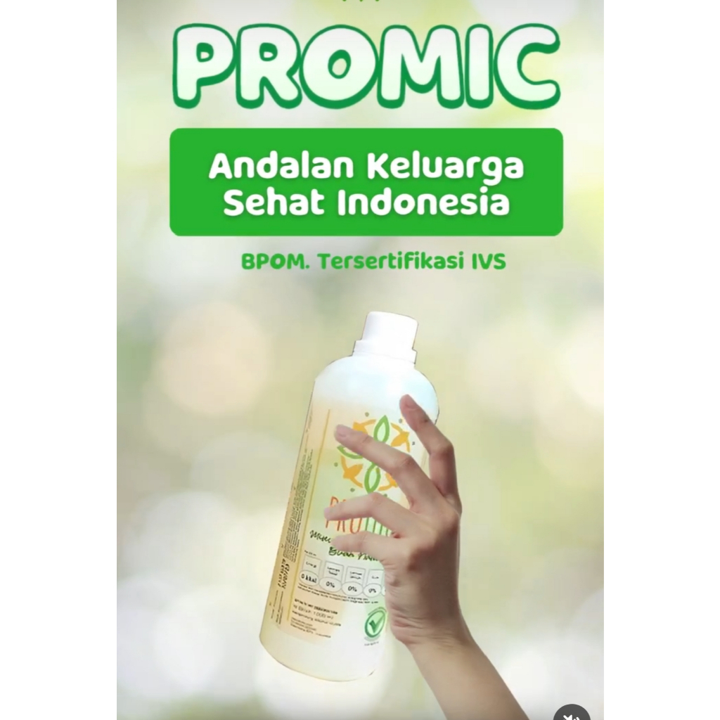 Starter PROMIC/ Minuman Probiotik/ Biang Probiotic Microbs 1000 ml