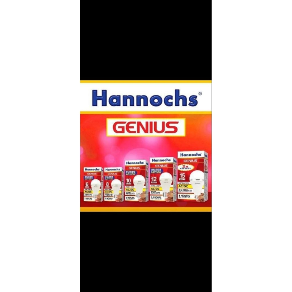 bola lampu hannochs genius