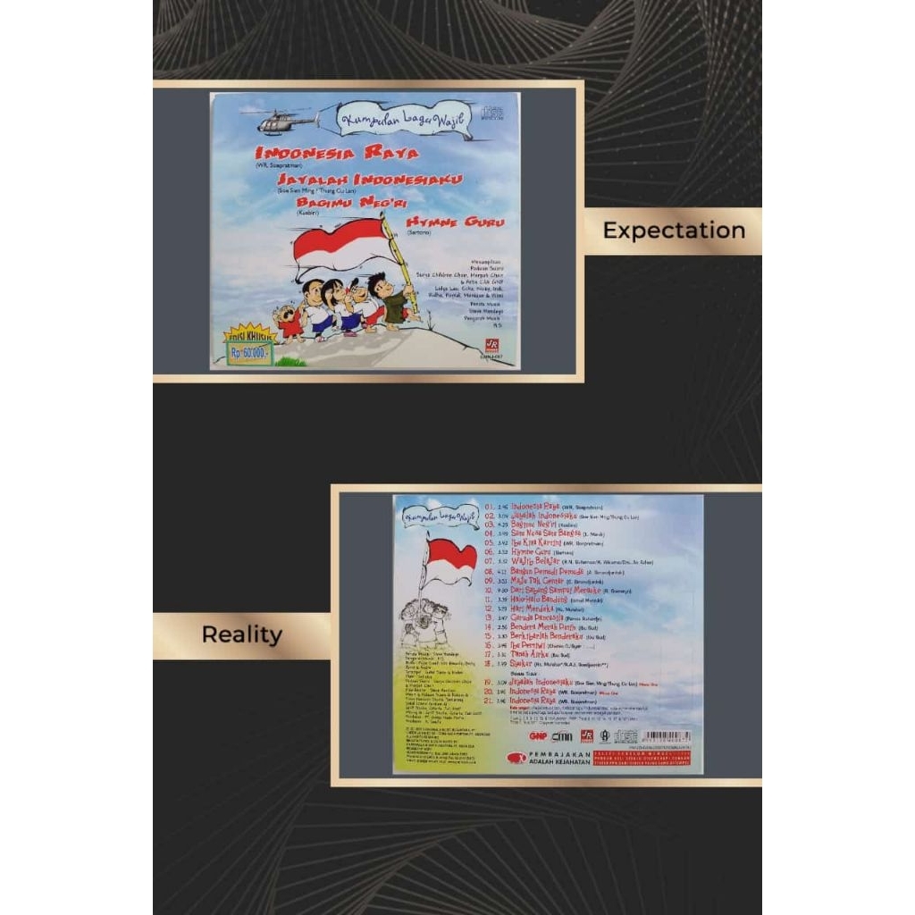 CD audio lagu perjuangan anak anak