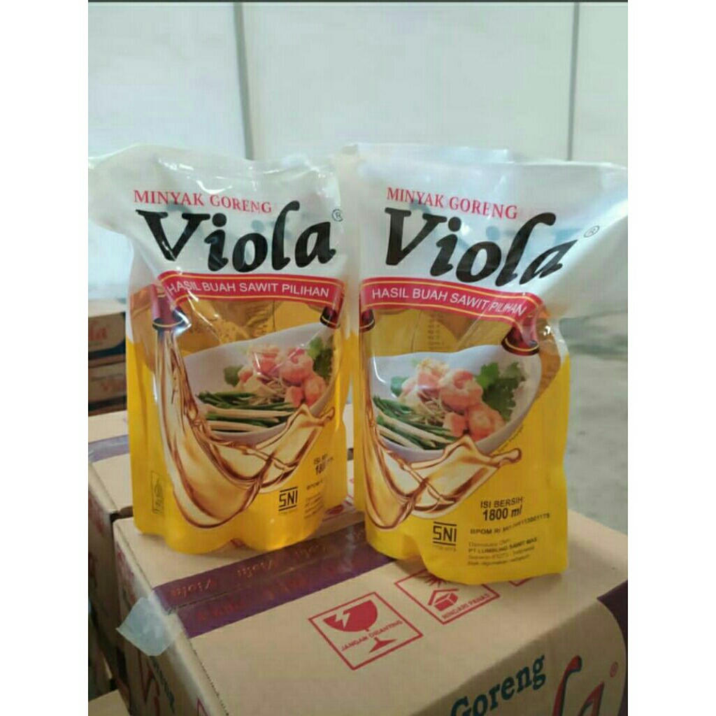 

Minyak goreng viola pouch 1800 ml