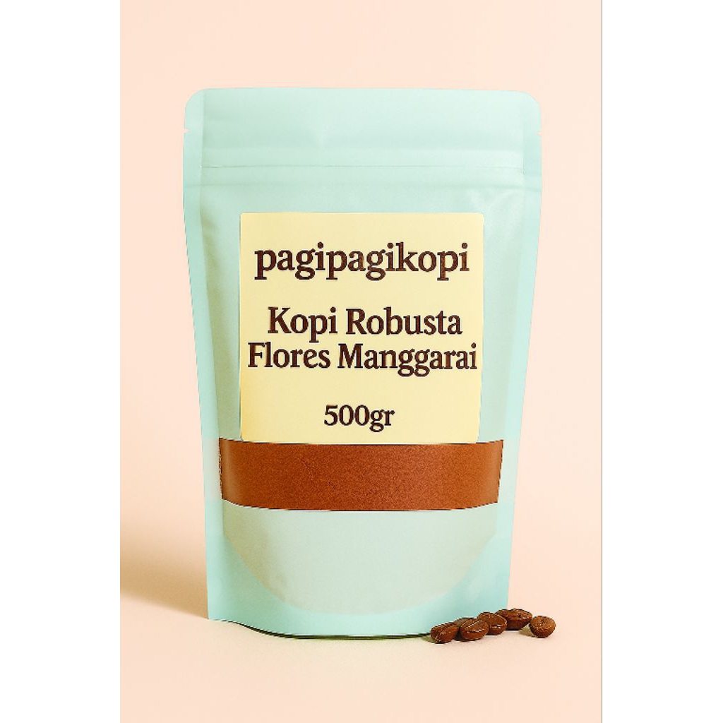 

pagipagikopi - Kopi Bubuk Robusta Flores Manggarai 500gr