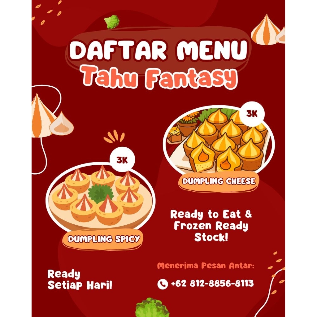 

Tahu Fantasy Dumpling Keju