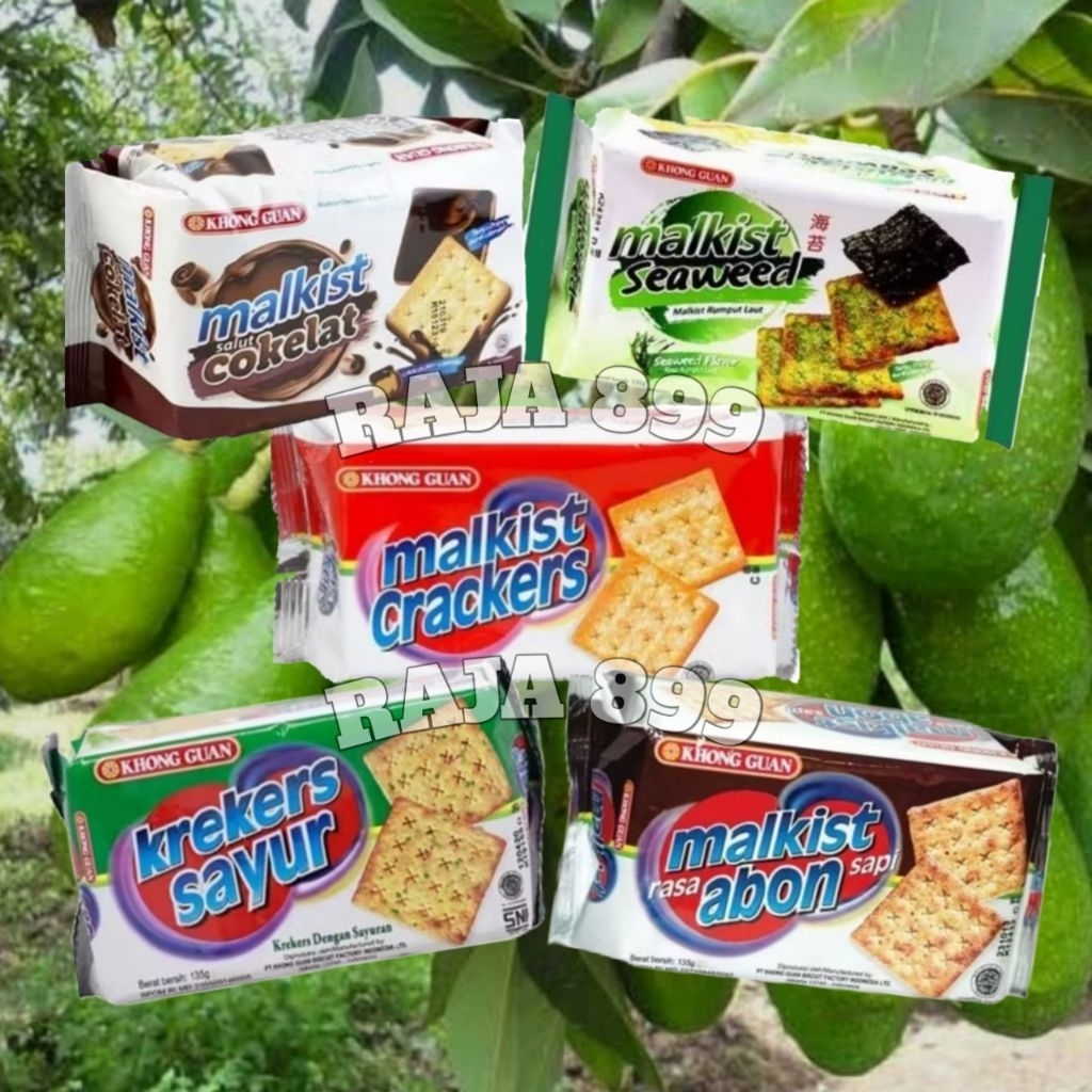 

KHONG GUAN BISKUIT MALKIST CRACKER ALL VARIAN