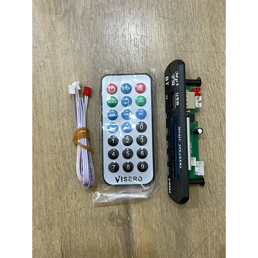 KIT MODUL USB MP3 BLUETOOTH VISERO KUALITAS BAGUS