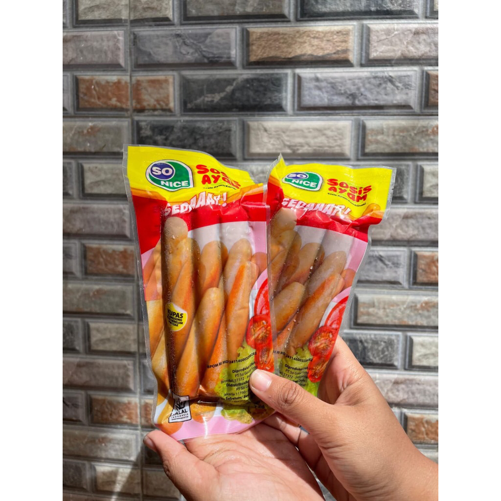

Sosis Ayam Sonice 75gr