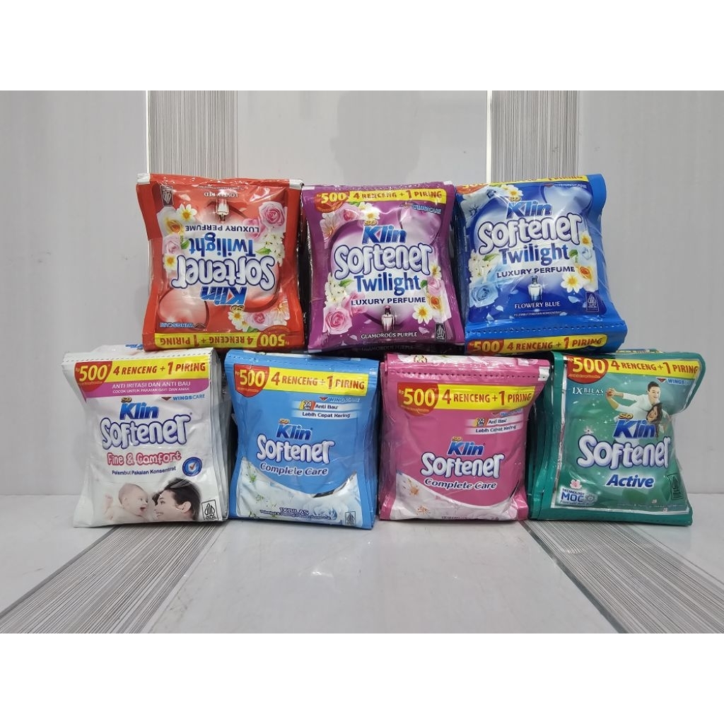 SoKlin Softener 1x Bilas Renceng isi12Sachet