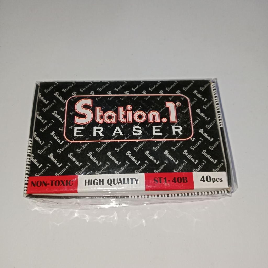 

Penghapus Station.1 kecil 1 pak isi 40 pcs