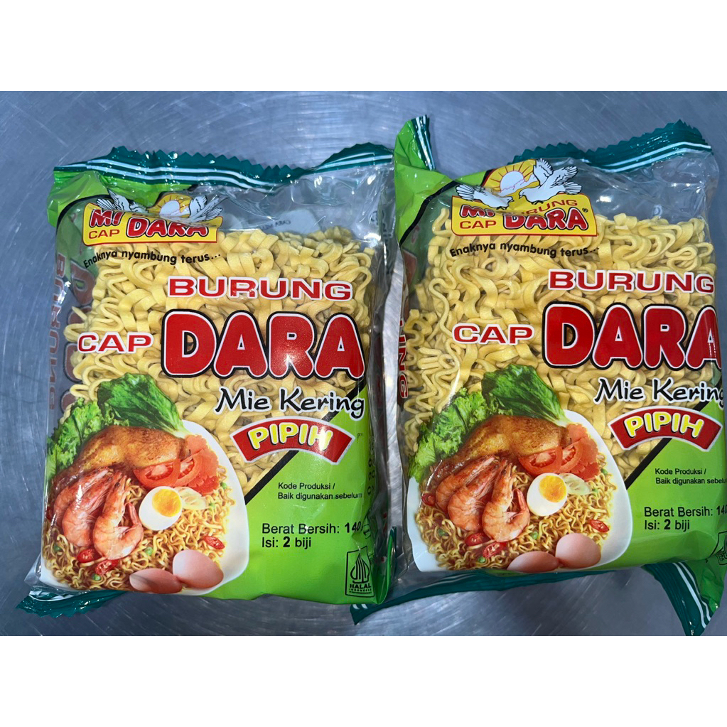 

Mie Kering Pipih Burung Dara 140gr