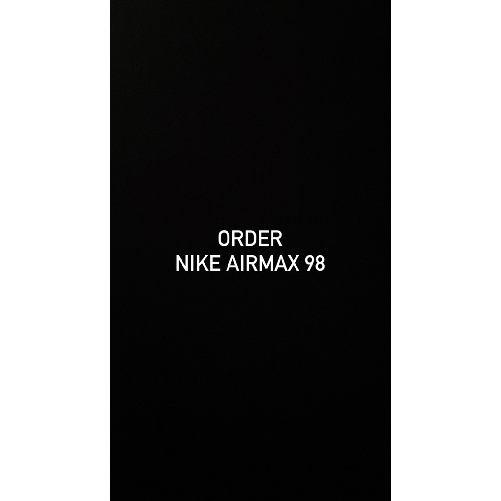 order sepatu airmax 98