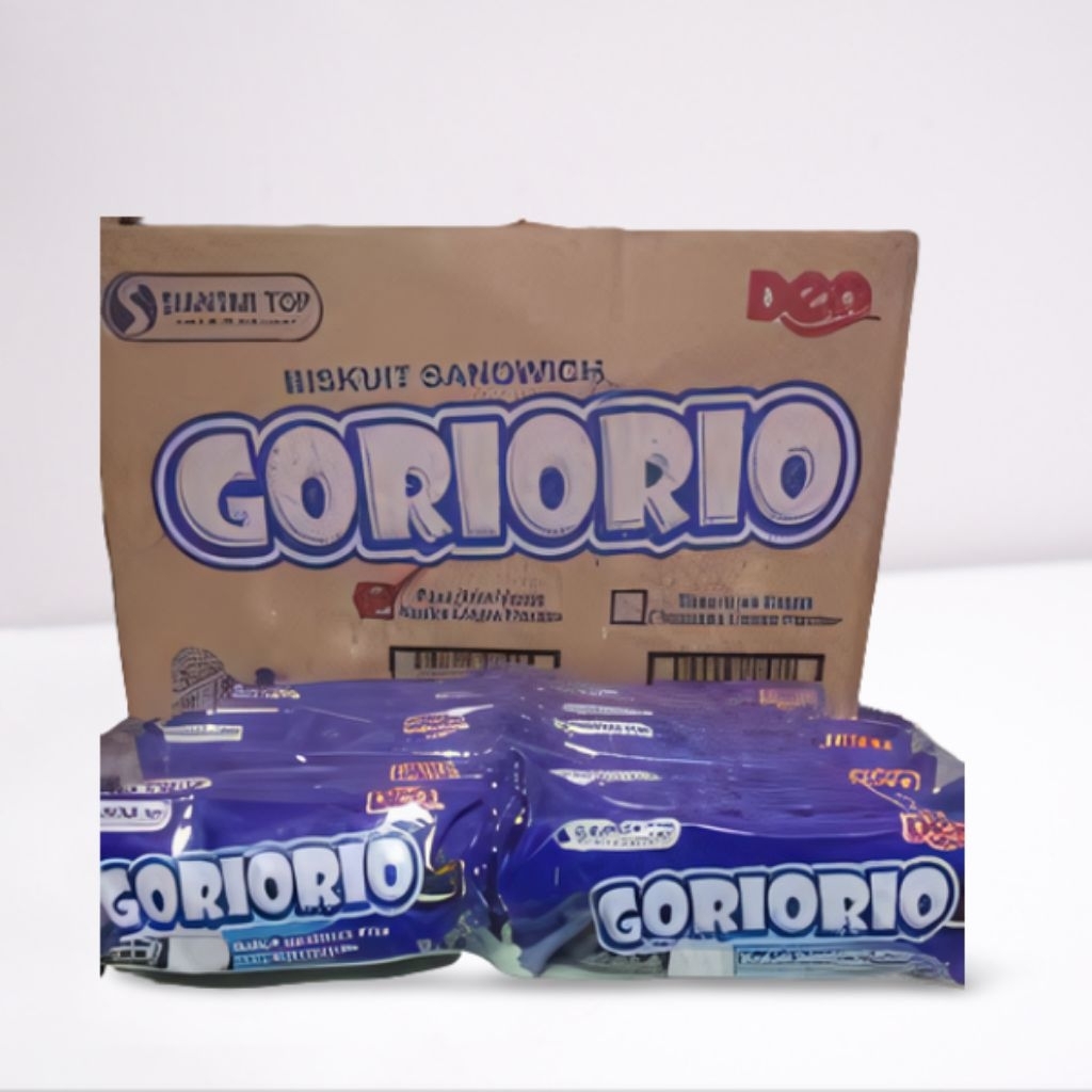 

1 Dus GORIORIO Biskuit Sandwich | Isi 200 pcs | Grosir Murah
