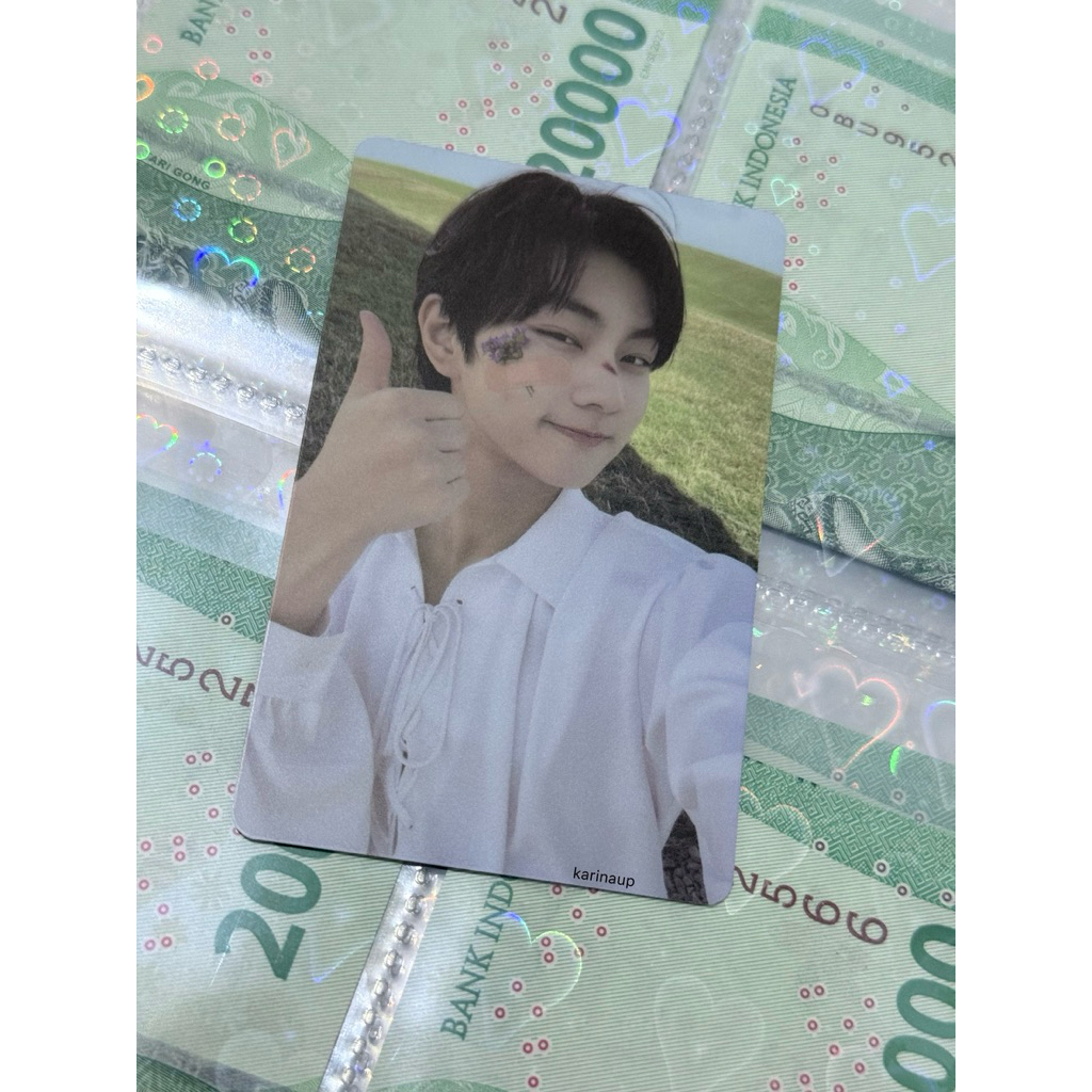 LUCKYDRAW POWERSTATION PVC DIMENSION ANSWER JUNGWON ENHYPEN