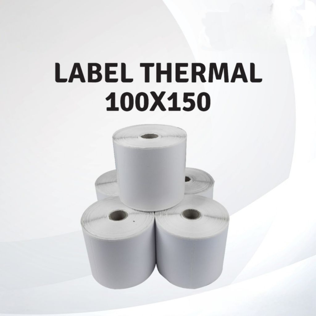 

Sticker Kertas Thermal 100x150 MM A6 isi 500pcs