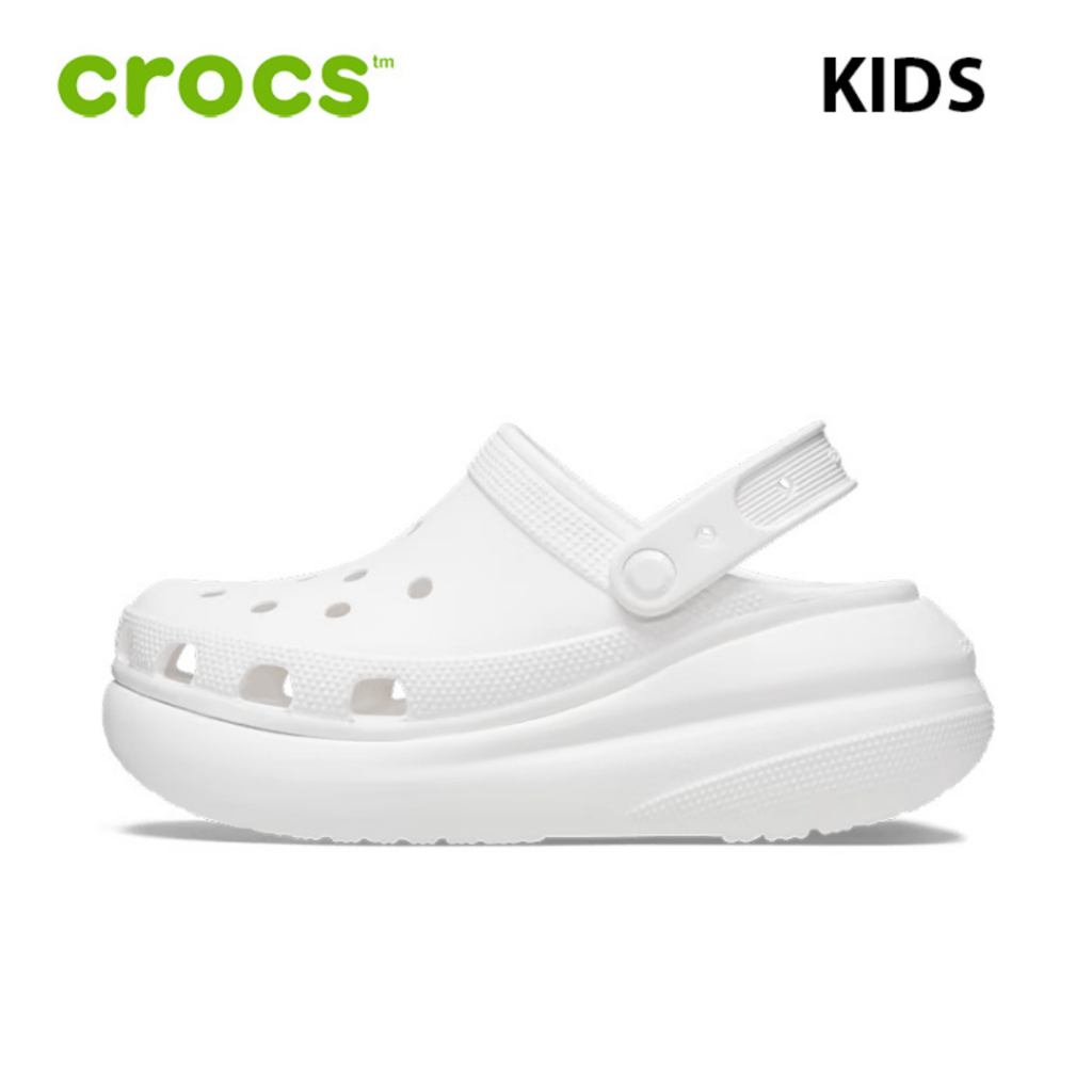 Sandal Crocs Kids Crush Clog White