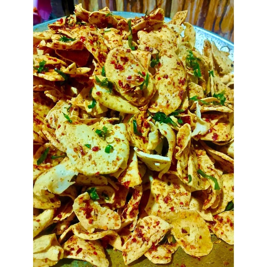 

Basreng Chili Oil Daun Jeruk