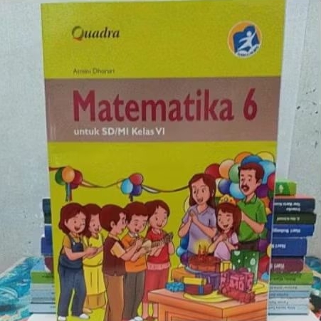 BUKU MATEMATIKA 6 untuk sd/mi kelas VI (Quadra )