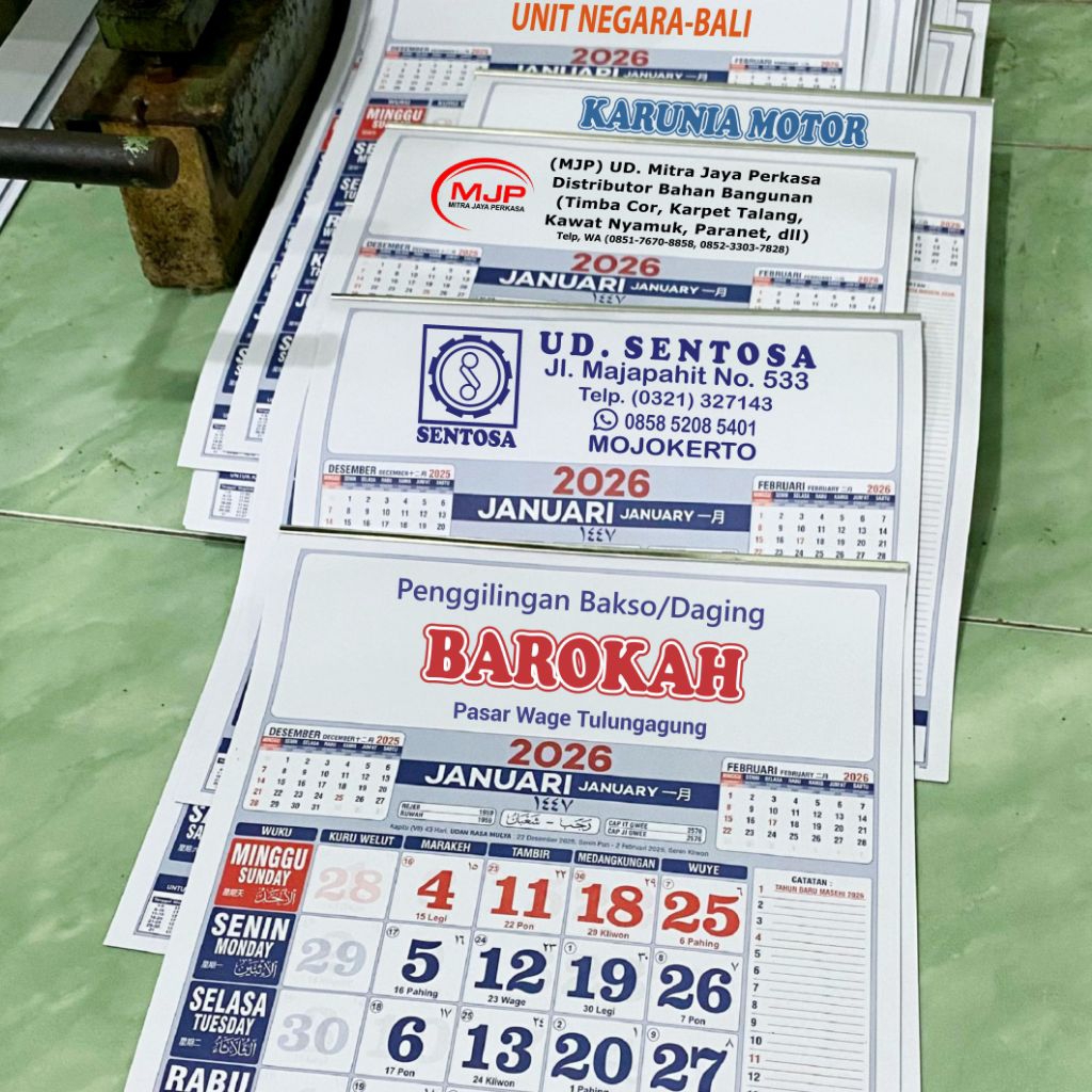 

PROMO KALENDER CUSTOM DINDING 12 HALAMAN 2026 / KALENDER CUSTOM 2026 / PRODUKSI SENDIRI