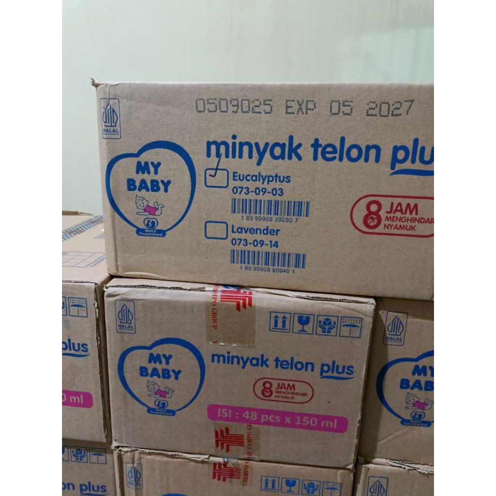 Minyak Telon My Baby 150ml 1 karton