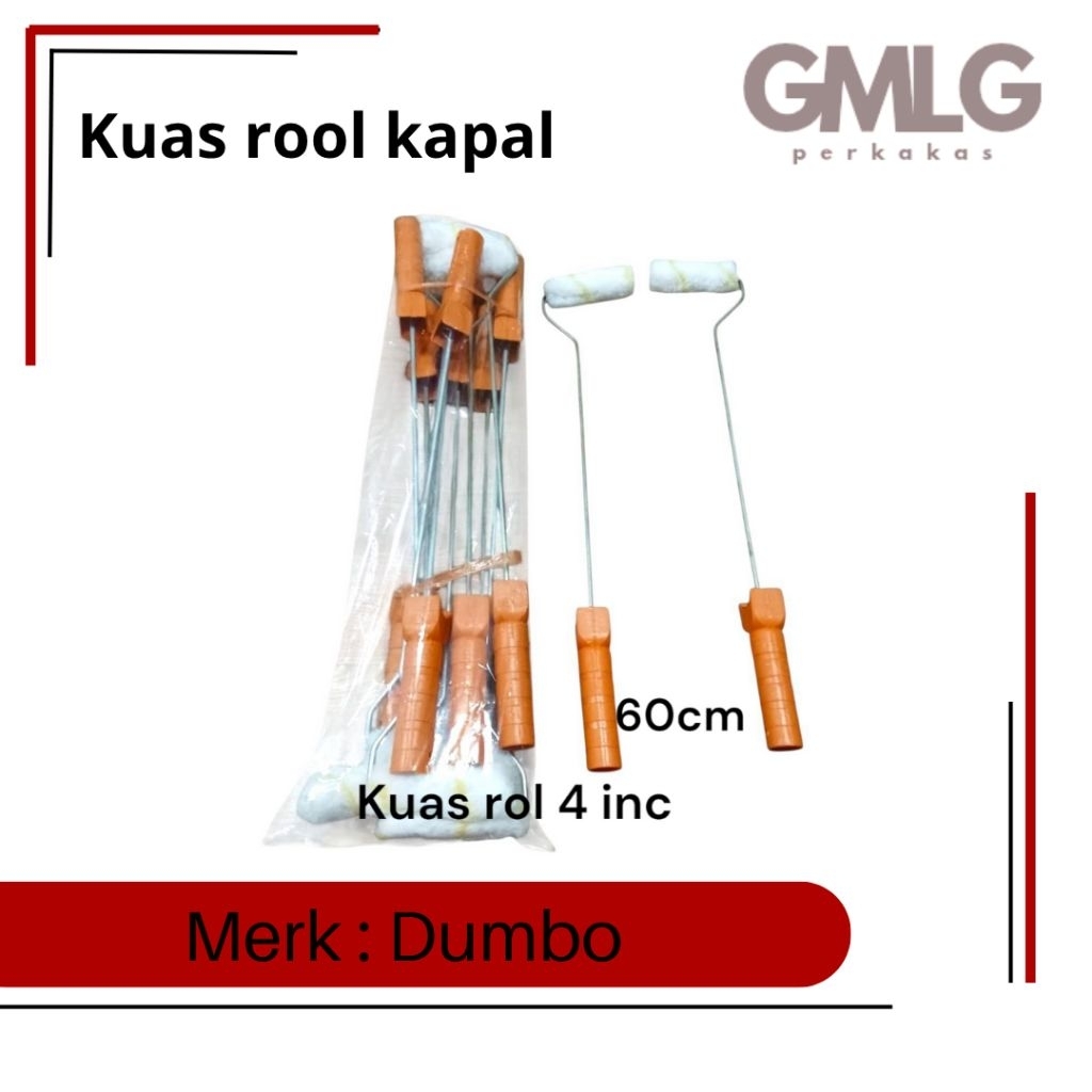 

Kuas rol 4 inc Dumbo(12pcs)