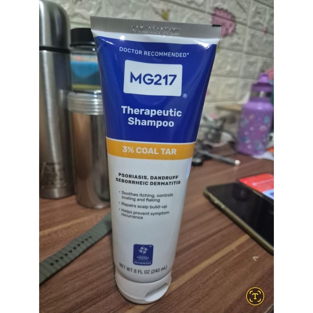 MG217 Psoriasis Shampoo Coal Tar 3% Theurapetic Shampo