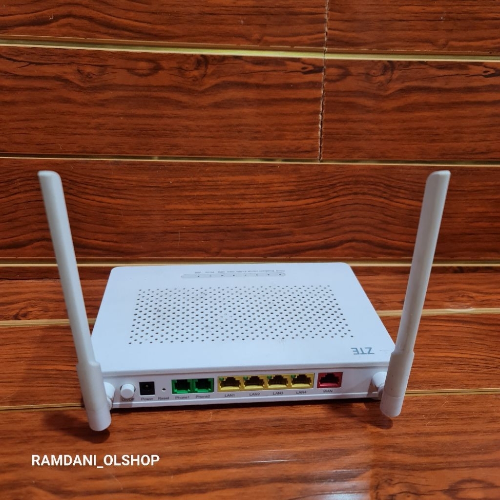 ROUTER ZTE ZXHN H298A DUAL BAND GIGABIT ACESS POINT jangkuan luassss