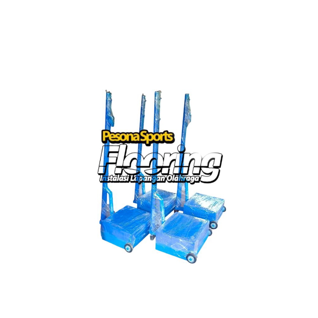 Tiang Net Badminton Portabel