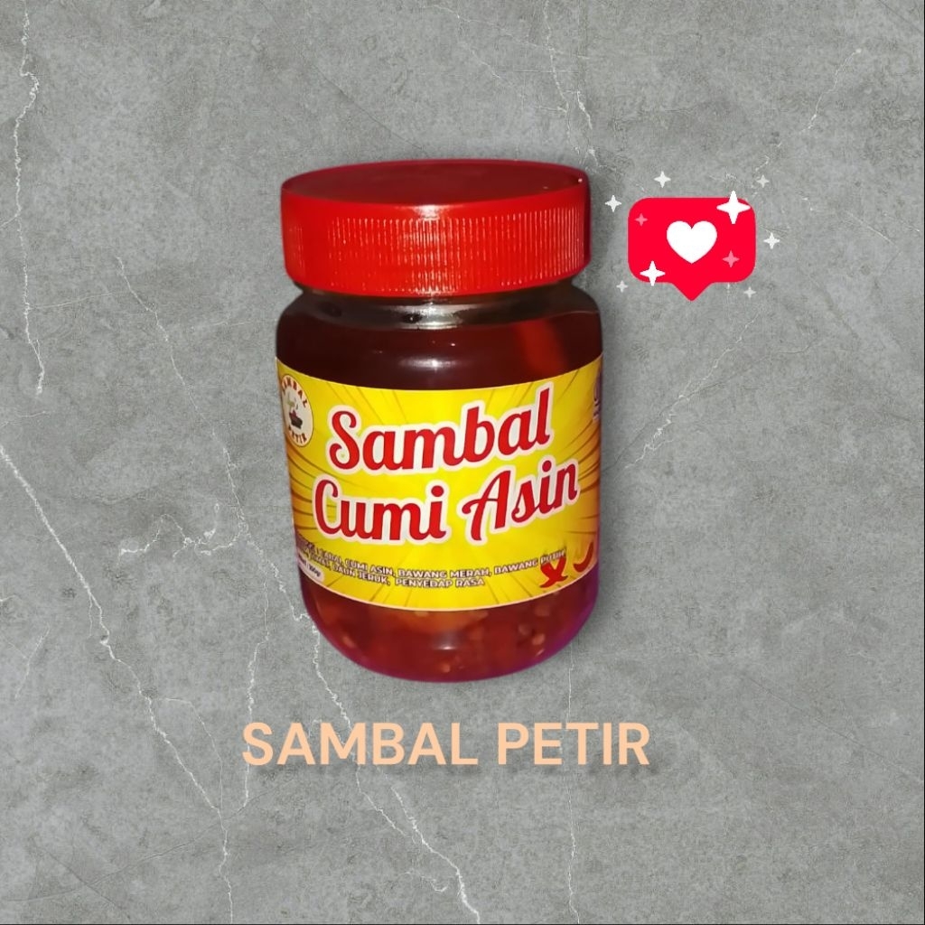 

Sambel petir cumi asin 200 gram