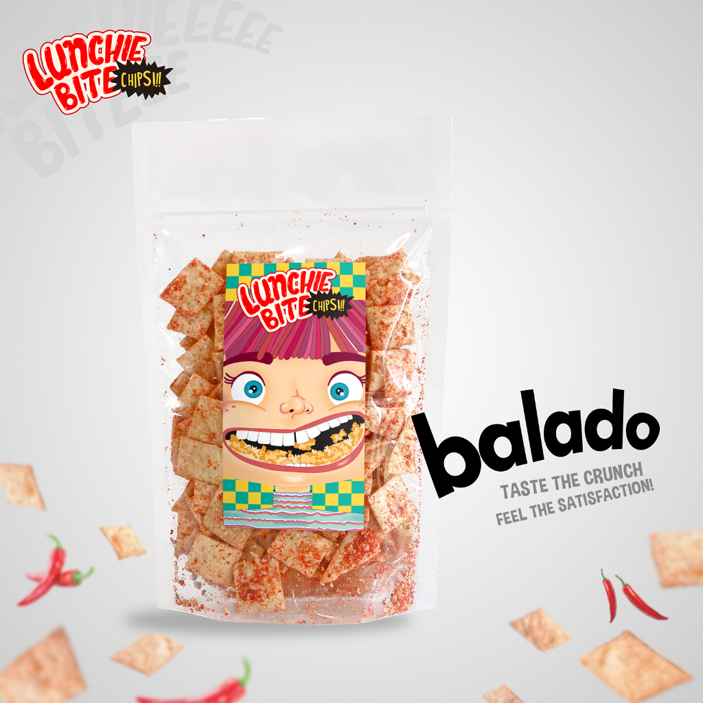 

Keripik Snack Cemilan "Lunchie Bite Chips Balado" -+100GR | CEMILAN VIRAL | CEMILAN MURAH | CEMILAN PEDAS | SNACK KILOAN | COD