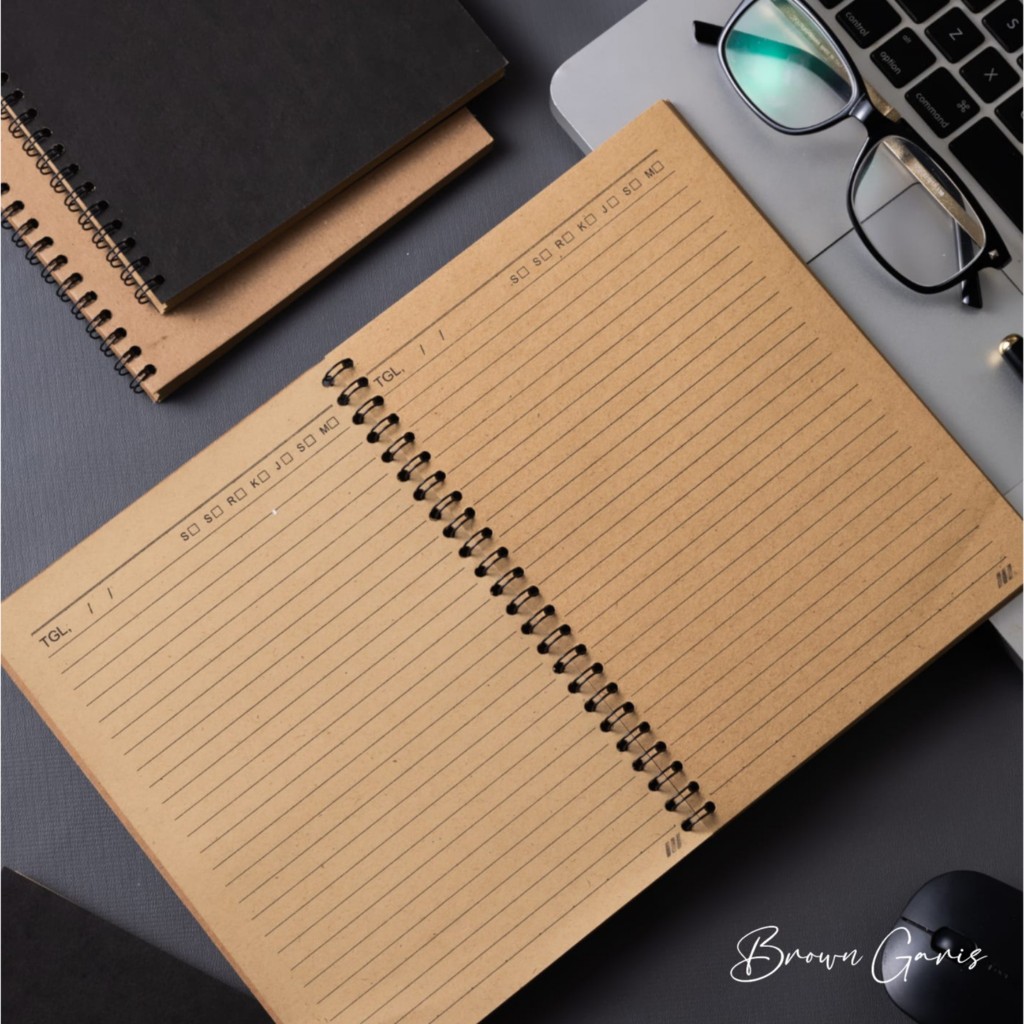

Buku Catatan Notebook Jurnal Bookpaper A5 Garis/Line Vintage Hvs 100 Buku Diary Buku Catatan Murah