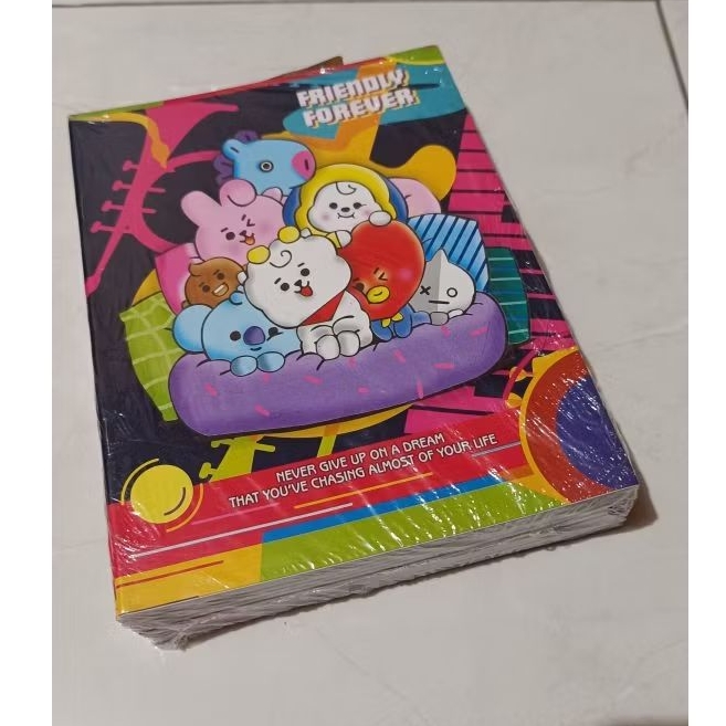 

Buku Tulis 38 lembar KPOP BTS BT21 (10pc)