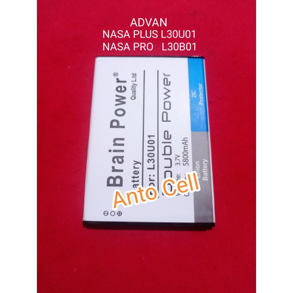 Baterai Advan Nasa plus 5505 / NASA Pro L30B01 6202 batre hp Advan Nasa+ double power Battery hp