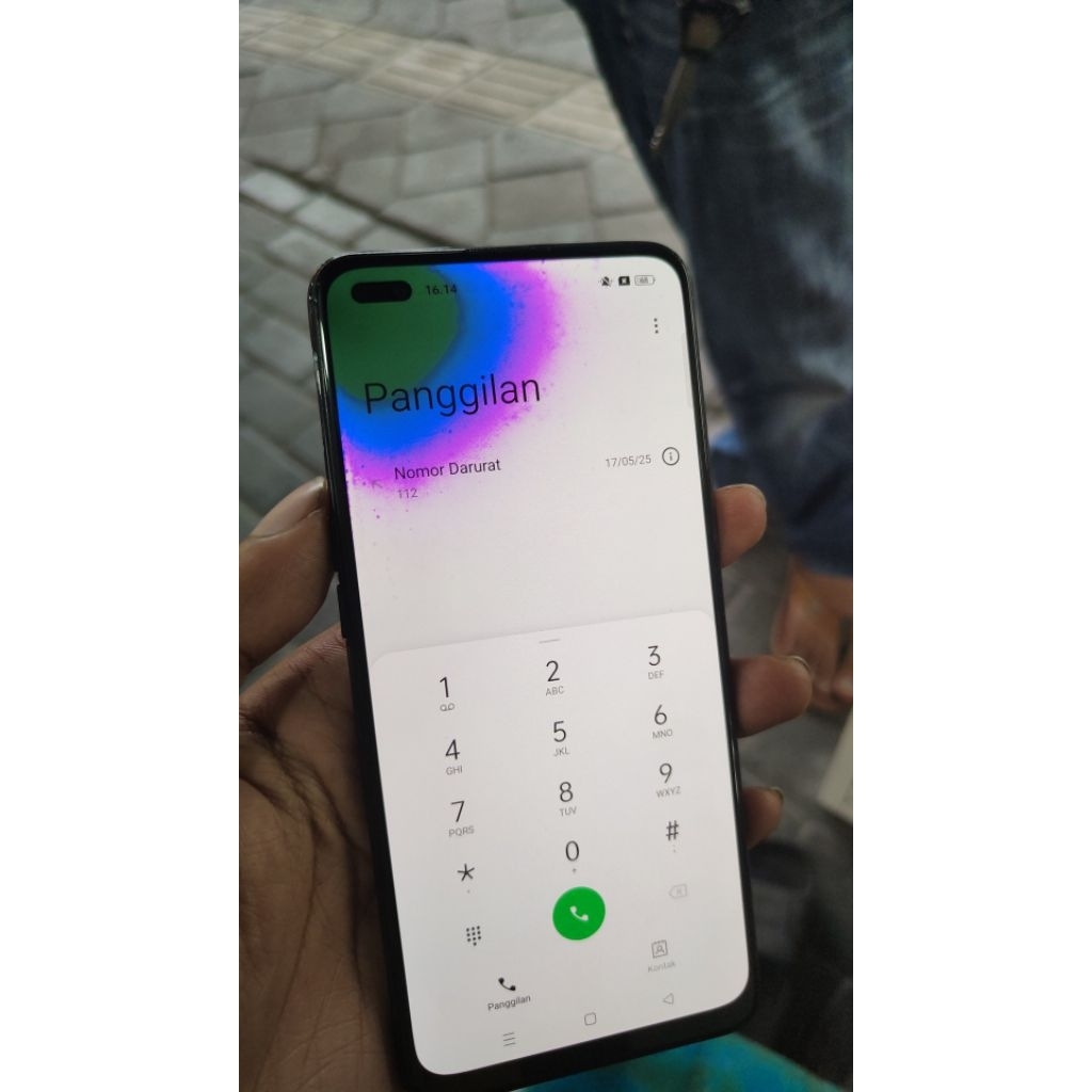LCD Oppo Reno 4f/Reno 4 Ori Copotan minus