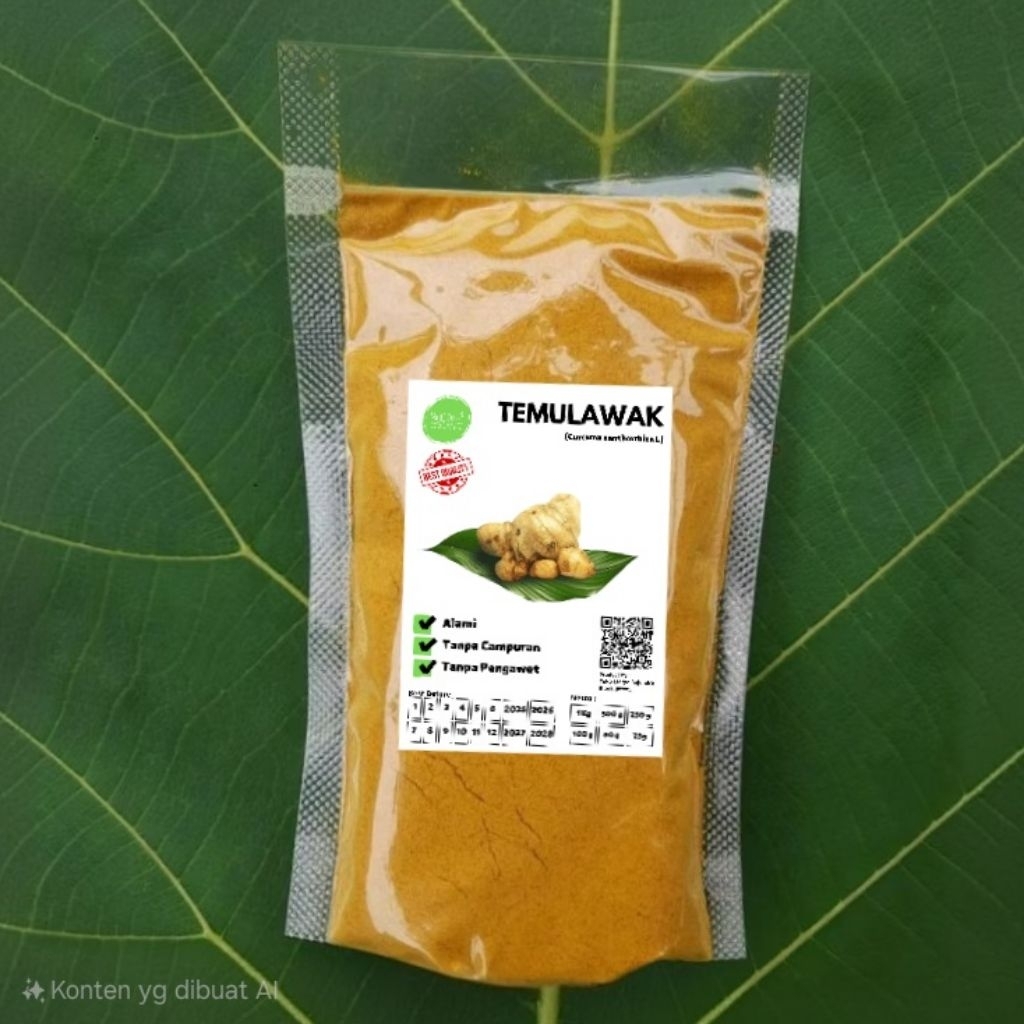 

PROMO Temulawak Bubuk 100gram Serbuk Temulawak Murni Alami Murah